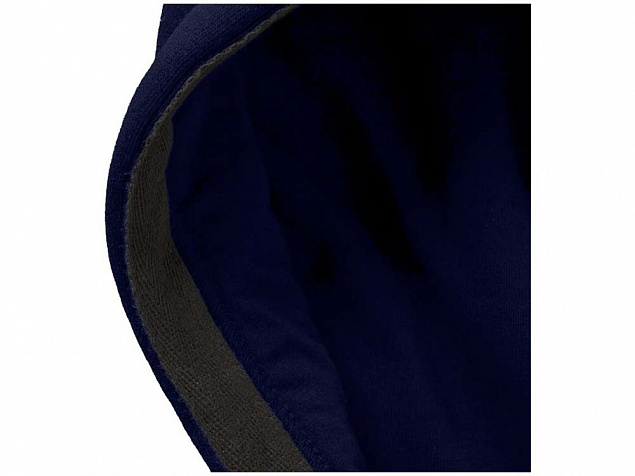 Толстовка Arora мужская с капюшоном, темно-синий с логотипом в Москве заказать по выгодной цене в кибермаркете AvroraStore
