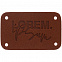 Лейбл Etha Nubuck, S, коричневый с логотипом в Москве заказать по выгодной цене в кибермаркете AvroraStore