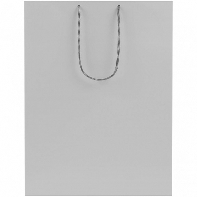 Пакет бумажный Porta XL, серый с логотипом в Москве заказать по выгодной цене в кибермаркете AvroraStore