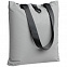 Шоппер Manifest из светоотражающей ткани, серый с логотипом в Москве заказать по выгодной цене в кибермаркете AvroraStore