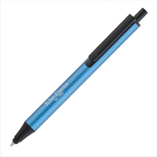 Ручка шариковая со стилусом FLUTE TOUCH, синий с логотипом в Москве заказать по выгодной цене в кибермаркете AvroraStore