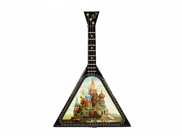 Подарочный набор Музыкальная Россия: балалайка, книга  RUSSIA с логотипом в Москве заказать по выгодной цене в кибермаркете AvroraStore