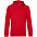 Толстовка с капюшоном унисекс BNC Inspire (Organic), красная с логотипом в Москве заказать по выгодной цене в кибермаркете AvroraStore