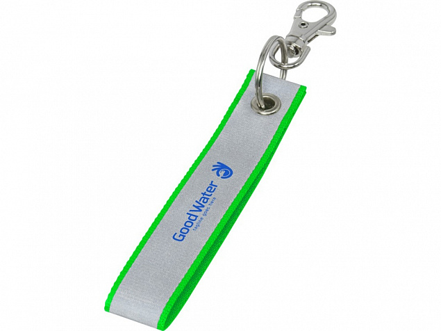 Holger светоотражающий держатель для ключей, неоново-зеленый с логотипом в Москве заказать по выгодной цене в кибермаркете AvroraStore