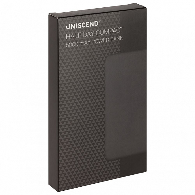 Внешний аккумулятор Uniscend Half Day Compact 5000 мAч, белый с логотипом в Москве заказать по выгодной цене в кибермаркете AvroraStore