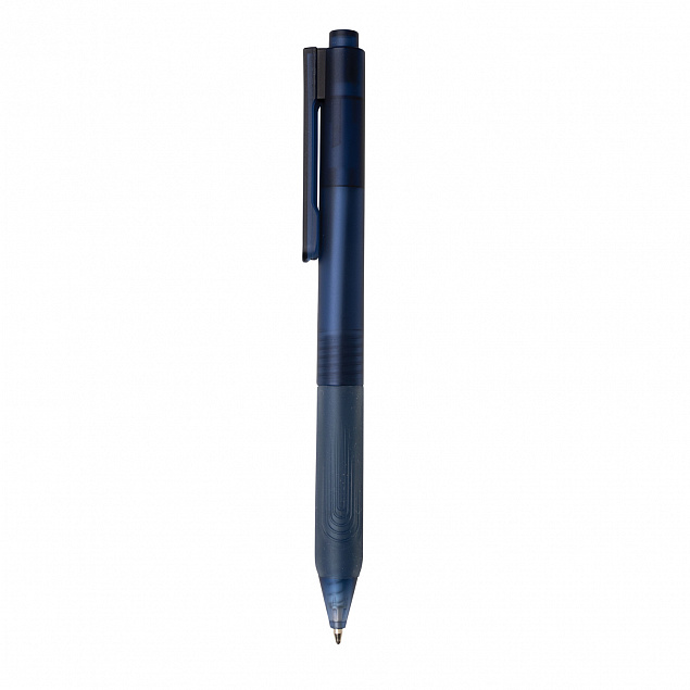 Ручка X9 с матовым корпусом и силиконовым грипом с логотипом в Москве заказать по выгодной цене в кибермаркете AvroraStore