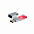 Флешка "Moon" 16 Гб c подсветкой - Красный PP с логотипом в Москве заказать по выгодной цене в кибермаркете AvroraStore