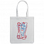Холщовая сумка «Биполярный медведь», молочно-белая с логотипом в Москве заказать по выгодной цене в кибермаркете AvroraStore