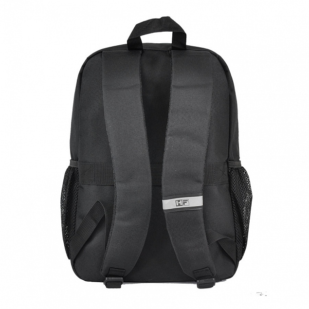Рюкзак Cool, серый/чёрный, 43 x 30 x 13 см, 100% полиэстер  с логотипом в Москве заказать по выгодной цене в кибермаркете AvroraStore