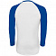 Футболка мужская с длинным рукавом Funky LSL, белая с ярко-синим с логотипом в Москве заказать по выгодной цене в кибермаркете AvroraStore