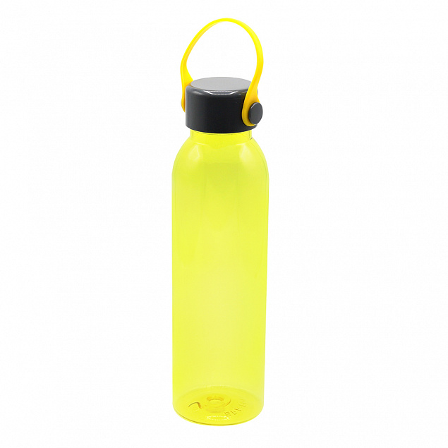 Пластиковая бутылка Chikka, желтый с логотипом в Москве заказать по выгодной цене в кибермаркете AvroraStore