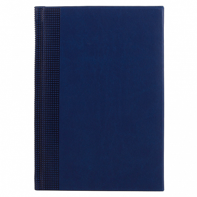 Ежедневник VELVET, А5,  датированный (2022 г.), синий с логотипом в Москве заказать по выгодной цене в кибермаркете AvroraStore