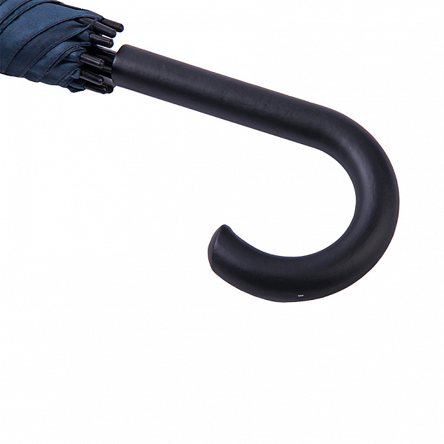 Зонт-трость ANTI WIND, пластиковая ручка, полуавтомат с логотипом  заказать по выгодной цене в кибермаркете AvroraStore