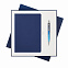 Подарочный набор Portobello/Spark синий (Ежедневник недат А5, Ручка) с логотипом в Москве заказать по выгодной цене в кибермаркете AvroraStore