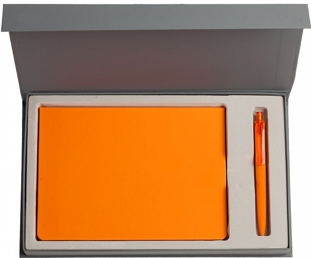 Набор Shall, оранжевый с логотипом в Москве заказать по выгодной цене в кибермаркете AvroraStore
