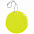 Светоотражатель Spare Care, круг, желтый неон с логотипом в Москве заказать по выгодной цене в кибермаркете AvroraStore