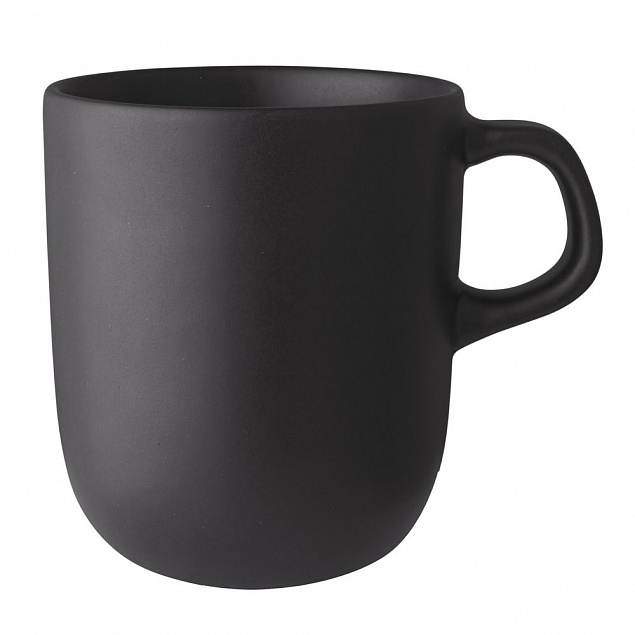 Чашка Nordic Kitchen, большая, черная с логотипом в Москве заказать по выгодной цене в кибермаркете AvroraStore