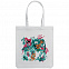 Холщовая сумка Floral, молочно-белая с логотипом в Москве заказать по выгодной цене в кибермаркете AvroraStore