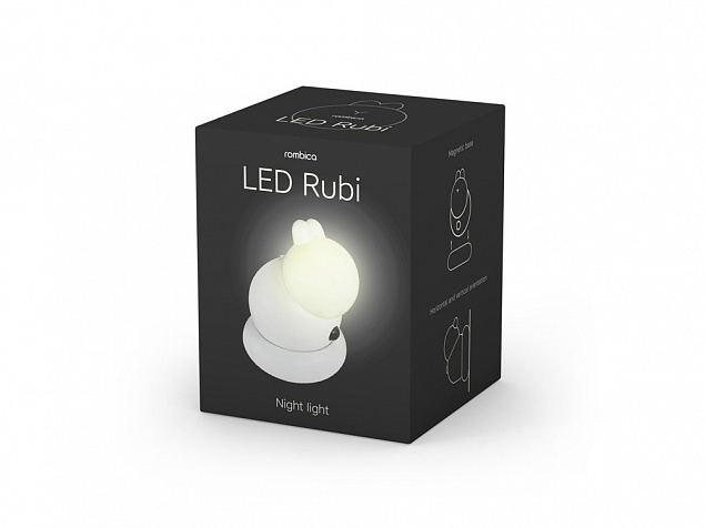 Ночник «LED Rubi» с логотипом в Москве заказать по выгодной цене в кибермаркете AvroraStore