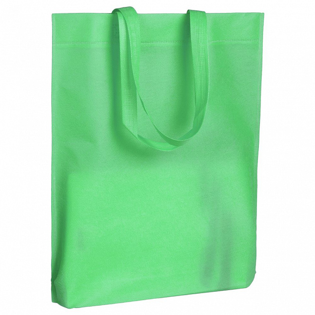 Сумка для покупок Span 70, светло-зеленая с логотипом в Москве заказать по выгодной цене в кибермаркете AvroraStore