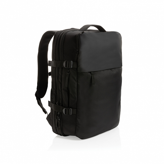 Рюкзак для путешествий Swiss Peak из rPET AWARE™ с регулируемым объемом, 15.6" с логотипом в Москве заказать по выгодной цене в кибермаркете AvroraStore