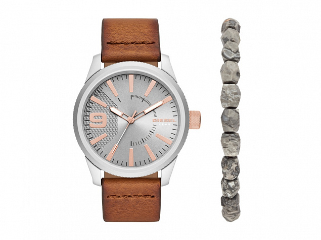 Подарочный набор: часы наручные мужские, браслет с логотипом в Москве заказать по выгодной цене в кибермаркете AvroraStore