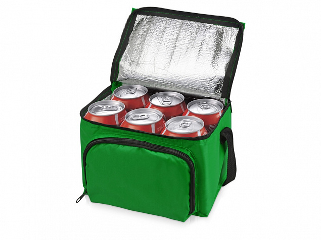 Сумка-холодильник Macey, зеленый (Р) с логотипом в Москве заказать по выгодной цене в кибермаркете AvroraStore