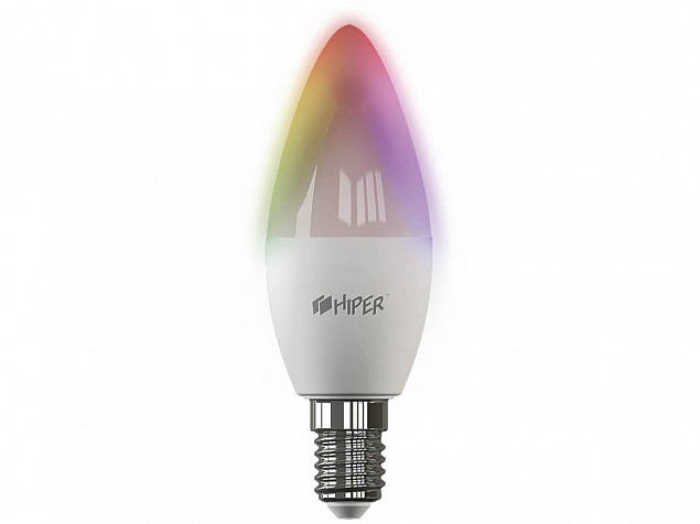Умная лампочка HIPER IoT C1 RGB с логотипом в Москве заказать по выгодной цене в кибермаркете AvroraStore