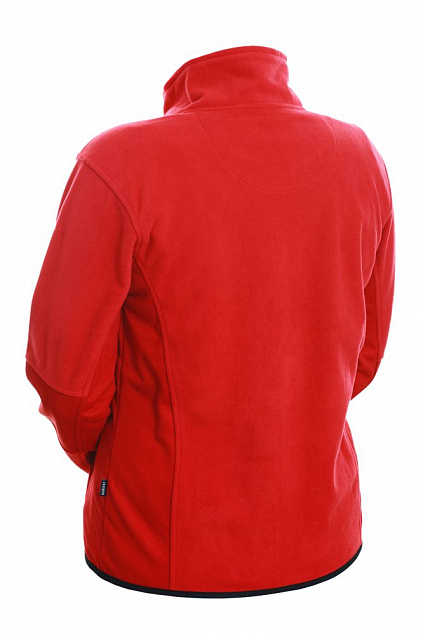 Куртка флисовая женская SARASOTA, красная с логотипом в Москве заказать по выгодной цене в кибермаркете AvroraStore