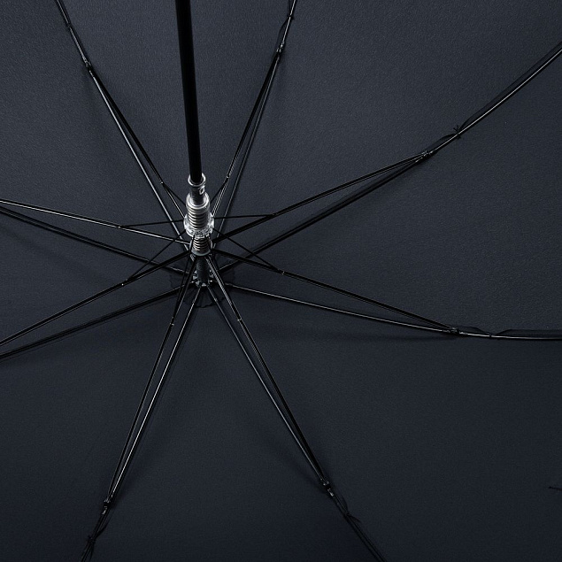Зонт-трость T.703, черный с логотипом в Москве заказать по выгодной цене в кибермаркете AvroraStore