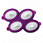 Форма для мороженого Round, фиолетовая с логотипом в Москве заказать по выгодной цене в кибермаркете AvroraStore