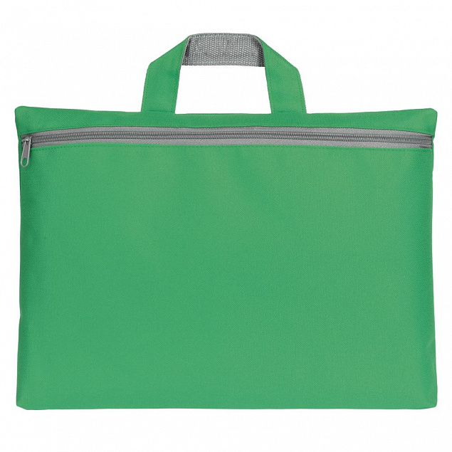 Сумка-папка SIMPLE, зеленая с логотипом в Москве заказать по выгодной цене в кибермаркете AvroraStore