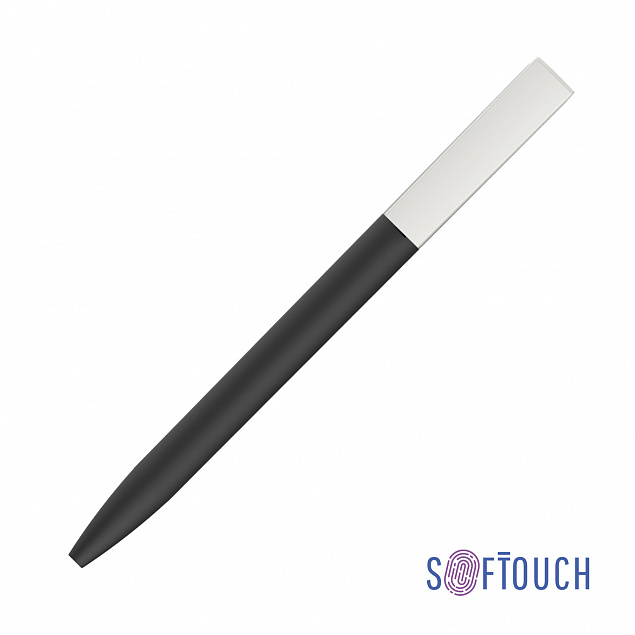 Ручка шариковая "Clive", покрытие soft touch с логотипом  заказать по выгодной цене в кибермаркете AvroraStore