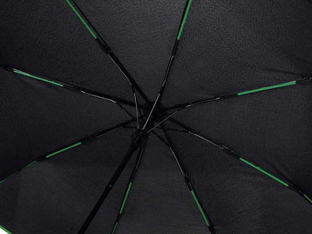 Зонт складной «Motley» с цветными спицами с логотипом в Москве заказать по выгодной цене в кибермаркете AvroraStore