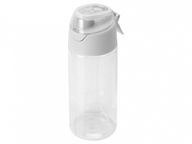 Спортивная бутылка с пульверизатором Spray, 600мл, Waterline, белый с логотипом в Москве заказать по выгодной цене в кибермаркете AvroraStore