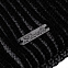 Шапка Nobilis, черная с серым меланжем с логотипом в Москве заказать по выгодной цене в кибермаркете AvroraStore