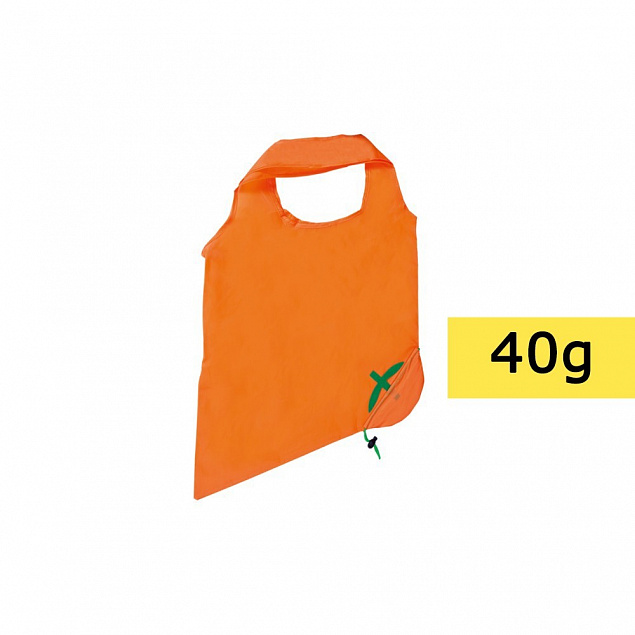 Складная покупательская сумка с логотипом в Москве заказать по выгодной цене в кибермаркете AvroraStore
