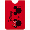 Чехол для карточки «Минни и Микки», красный с логотипом в Москве заказать по выгодной цене в кибермаркете AvroraStore