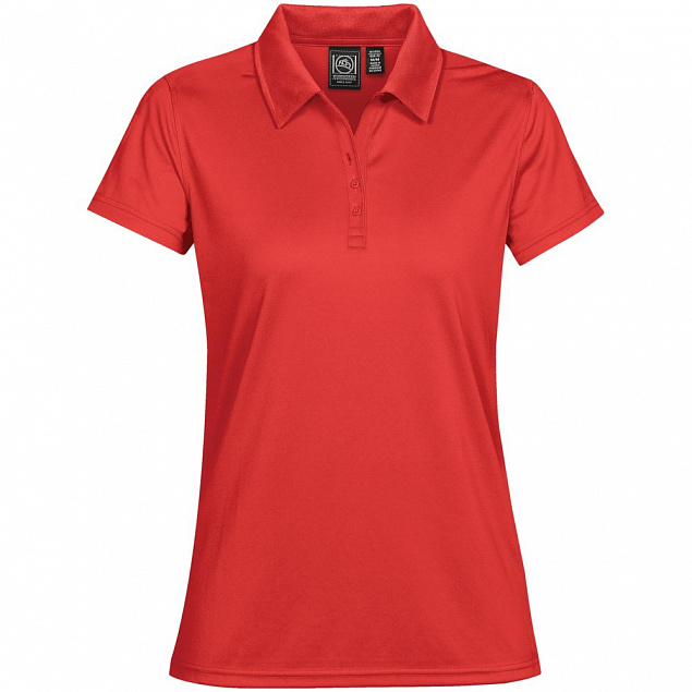 Рубашка поло женская Eclipse H2X-Dry, красная с логотипом в Москве заказать по выгодной цене в кибермаркете AvroraStore