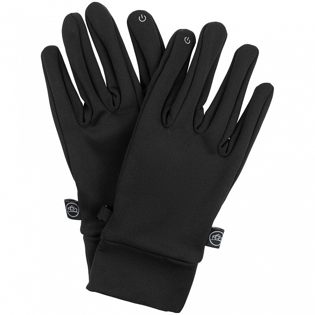 Перчатки Knitted Touch, черные с логотипом в Москве заказать по выгодной цене в кибермаркете AvroraStore