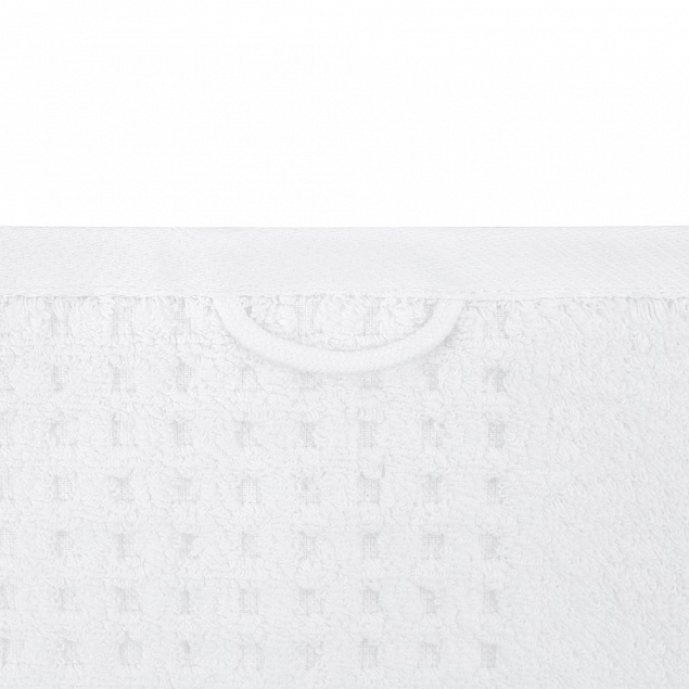 Полотенце Farbe, большое, белое с логотипом в Москве заказать по выгодной цене в кибермаркете AvroraStore