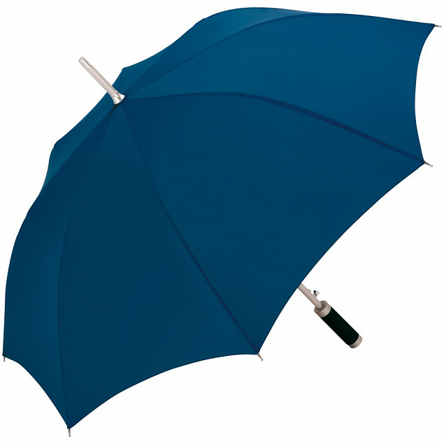 Зонт-трость Vento, темно-синий с логотипом в Москве заказать по выгодной цене в кибермаркете AvroraStore