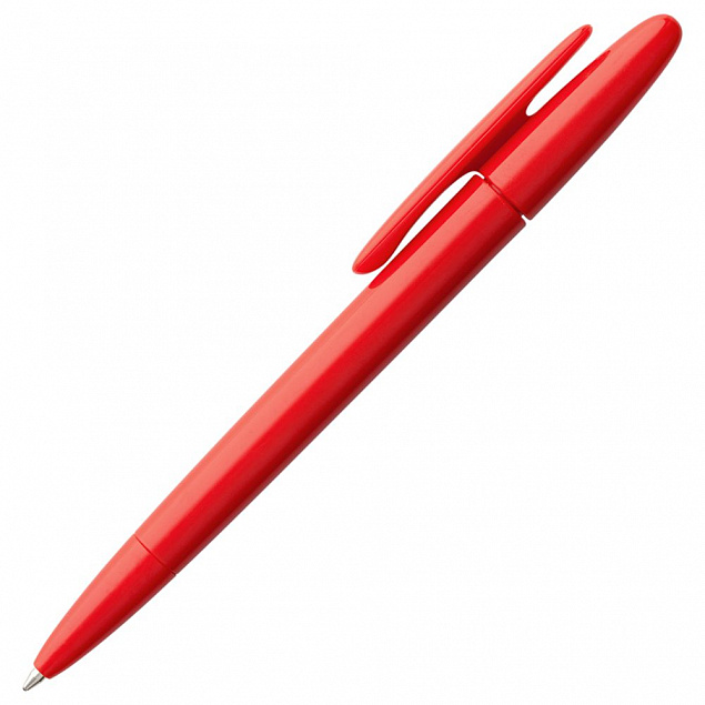 Ручка шариковая Prodir DS5 TPP, красная с логотипом в Москве заказать по выгодной цене в кибермаркете AvroraStore