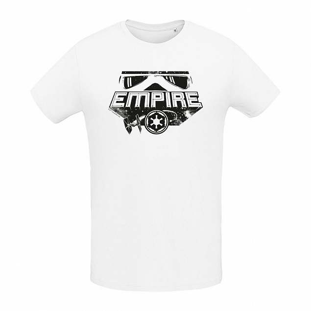 Футболка Empire, белая с логотипом в Москве заказать по выгодной цене в кибермаркете AvroraStore