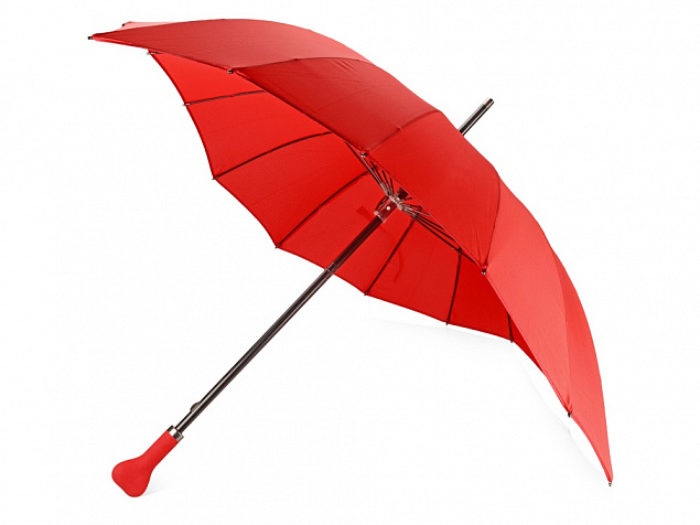 Зонт-трость «Люблю» с логотипом в Москве заказать по выгодной цене в кибермаркете AvroraStore