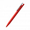 Ручка шариковая Mira Soft - Красный PP с логотипом в Москве заказать по выгодной цене в кибермаркете AvroraStore
