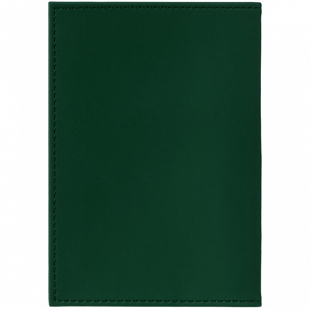 Обложка для паспорта Shall, зеленая с логотипом в Москве заказать по выгодной цене в кибермаркете AvroraStore