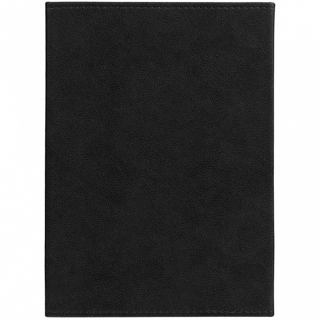 Ежедневник Flap, недатированный, черный с логотипом в Москве заказать по выгодной цене в кибермаркете AvroraStore