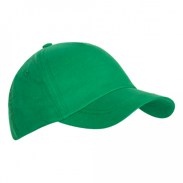 Бейсболка детская 10JU Зелёный с логотипом  заказать по выгодной цене в кибермаркете AvroraStore
