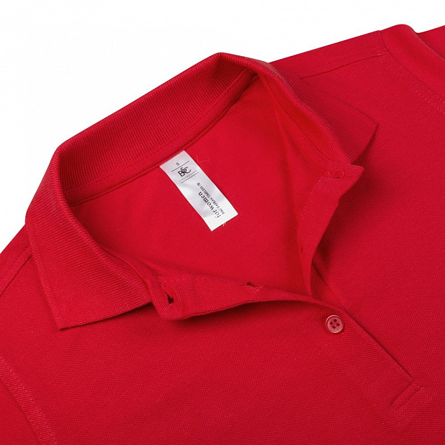 Рубашка поло женская Safran Timeless красная с логотипом в Москве заказать по выгодной цене в кибермаркете AvroraStore